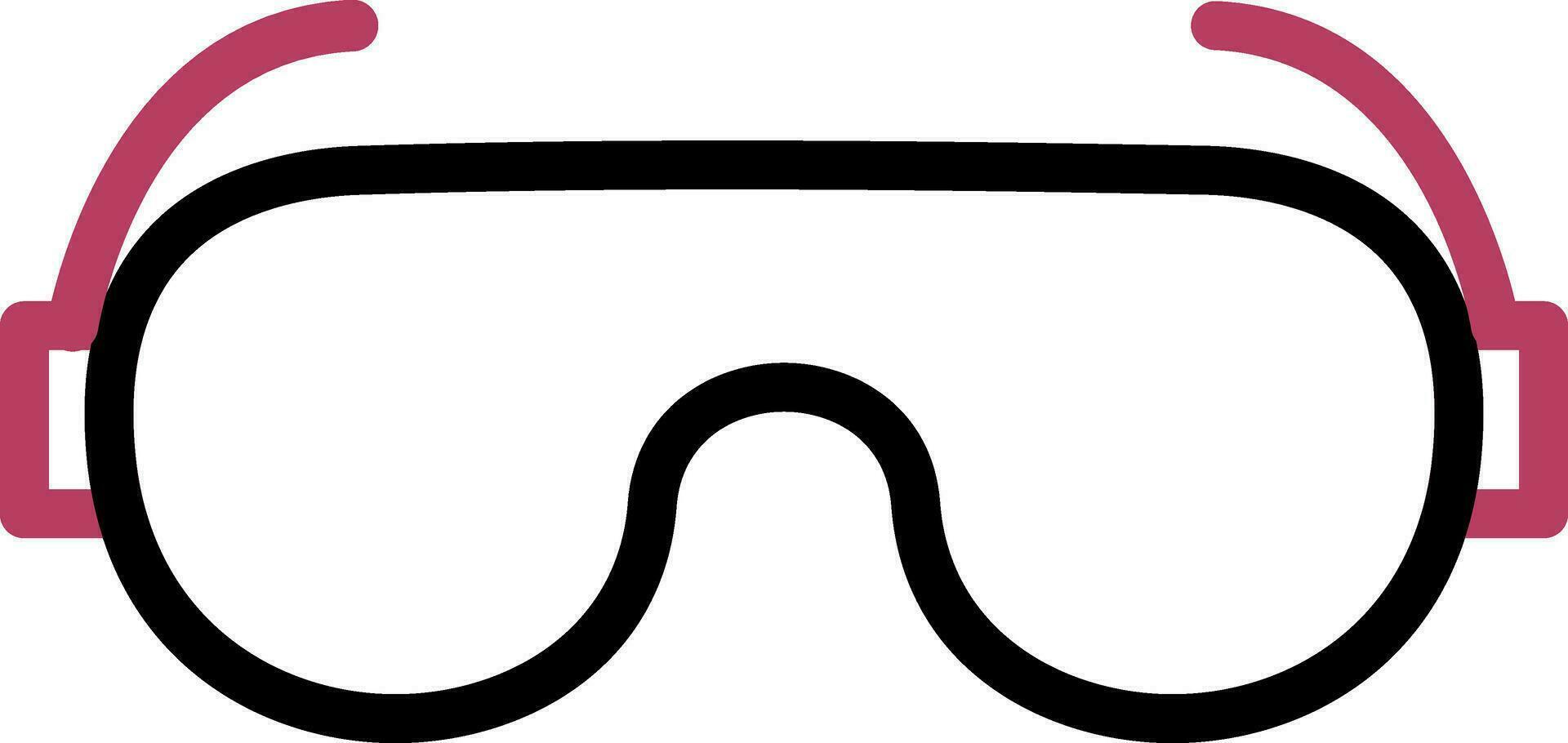 Lab Goggles Creative Icon Design vector