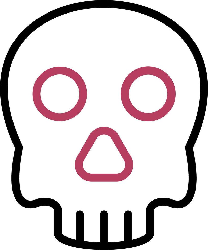 Skull Creative Icon Design vector