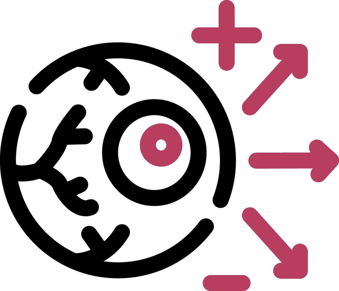 Longsighted Creative Icon Design vector