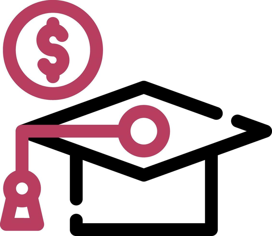 College Savings Plan Creative Icon Design vector