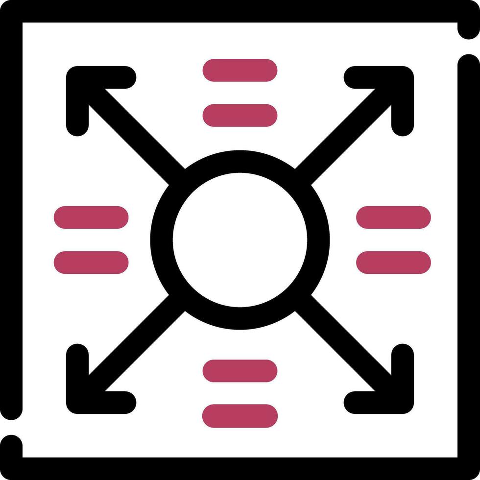 Area Creative Icon Design vector