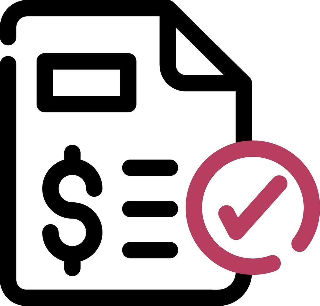 Loan Application Status Creative Icon Design vector