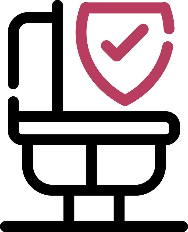 Bathroom Safety Creative Icon Design vector