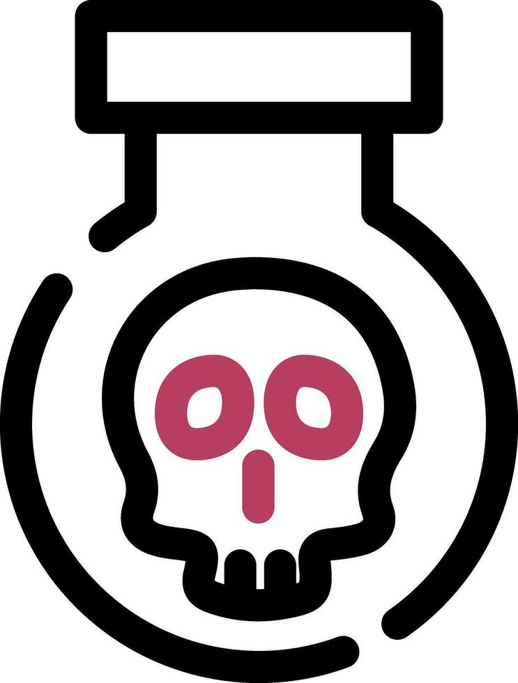 Poison Creative Icon Design vector