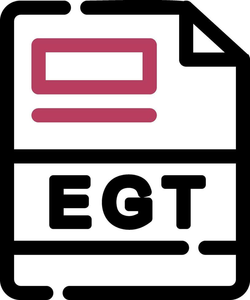 EGT Creative Icon Design vector