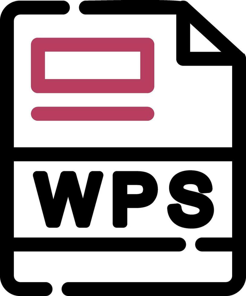 WPS Creative Icon Design vector