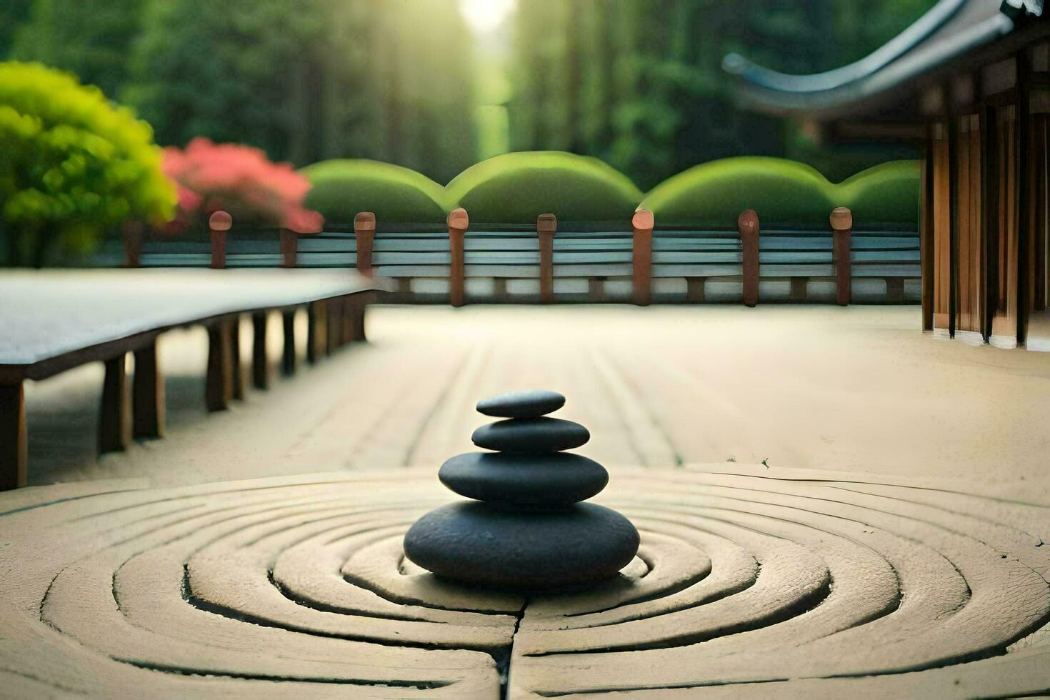 Meditation Garden Stock Photos, Images and Backgrounds for Free Download
