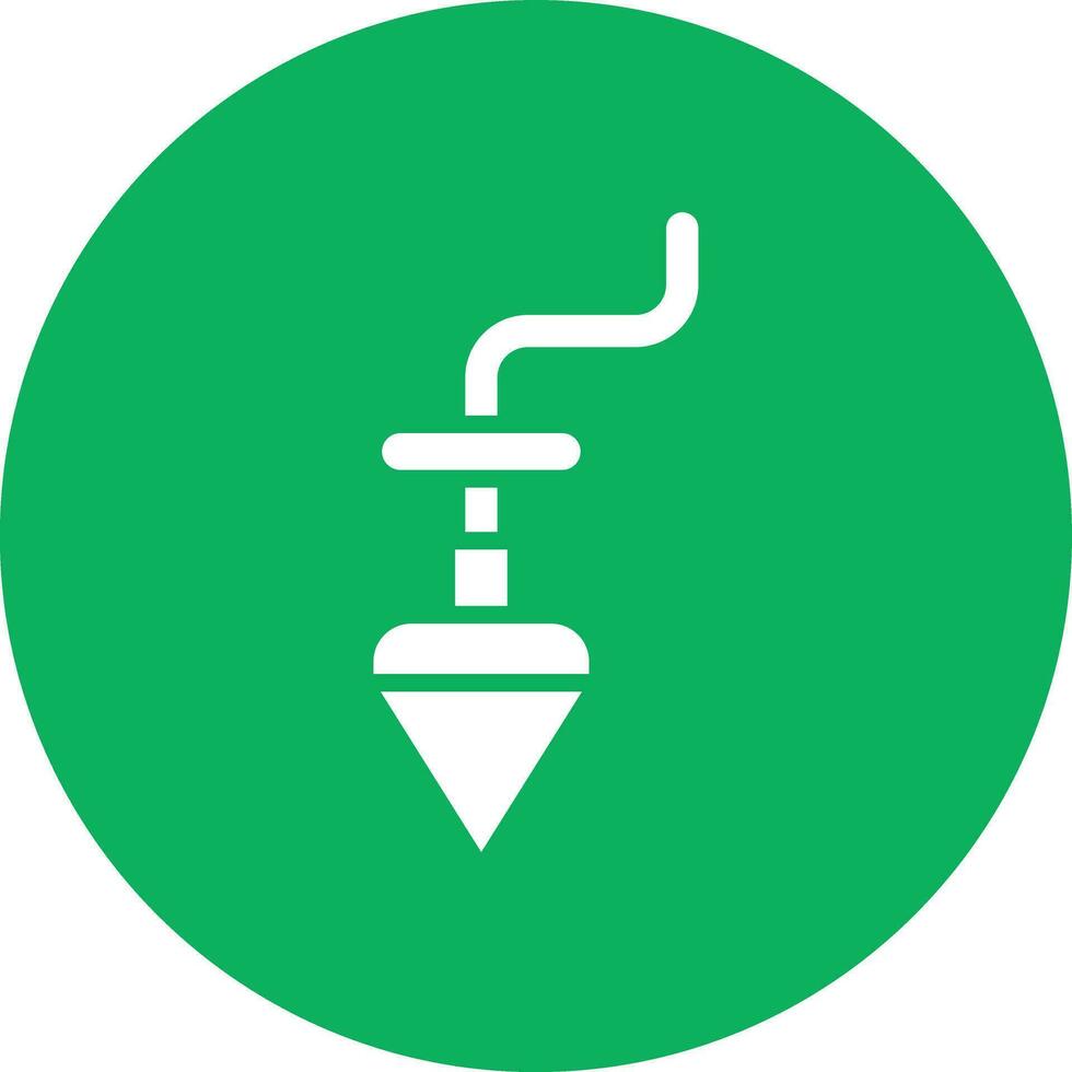 Plumb bob Vector Icon Design Illustration