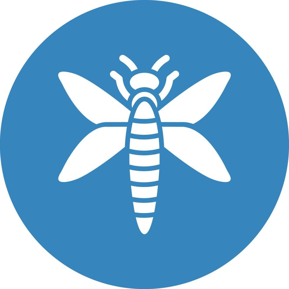Dragonfly Vector Icon Design Illustration
