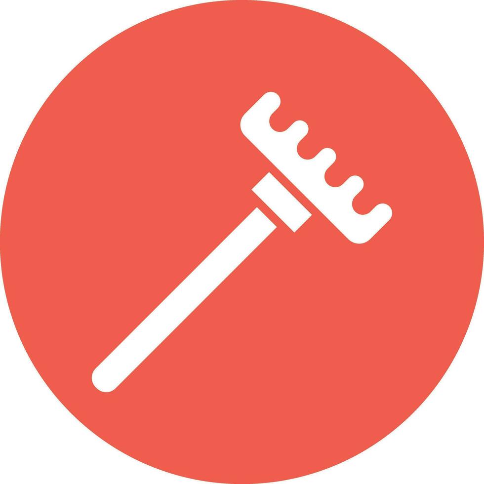 Rake Vector Icon Design Illustration