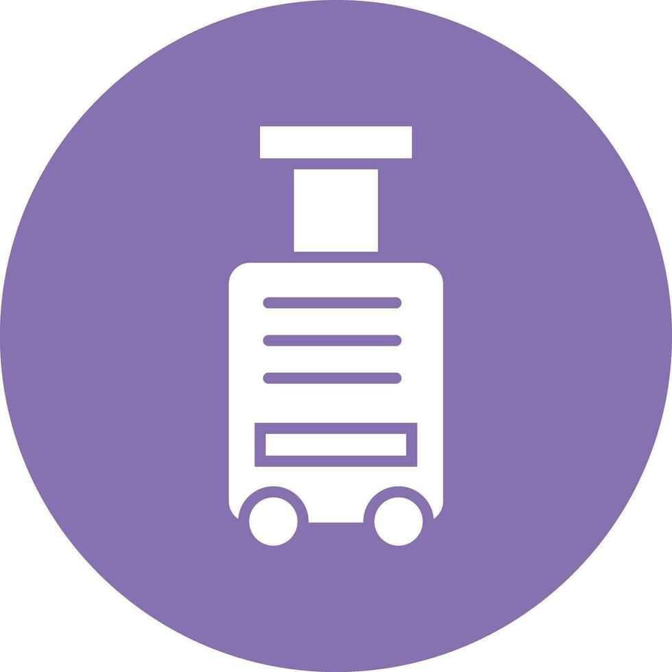 Luggage Vector Icon Design Illustration