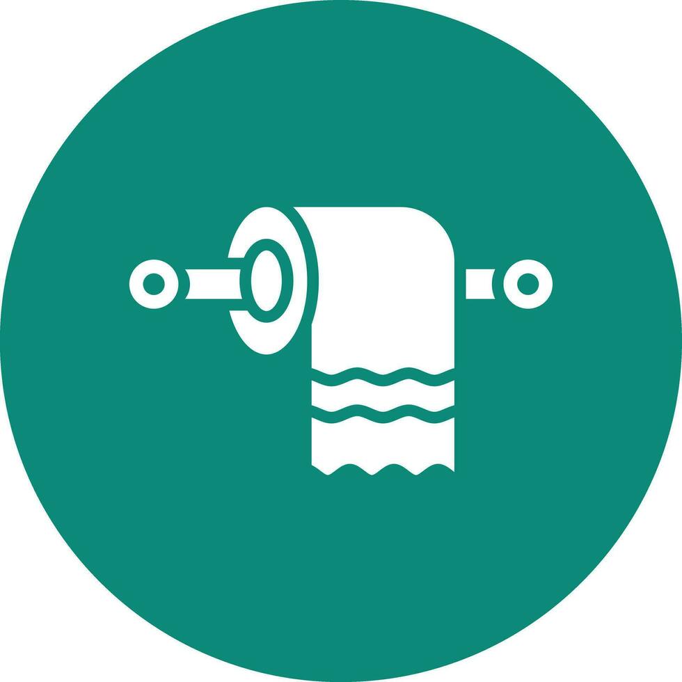 Toilet paper Vector Icon Design Illustration