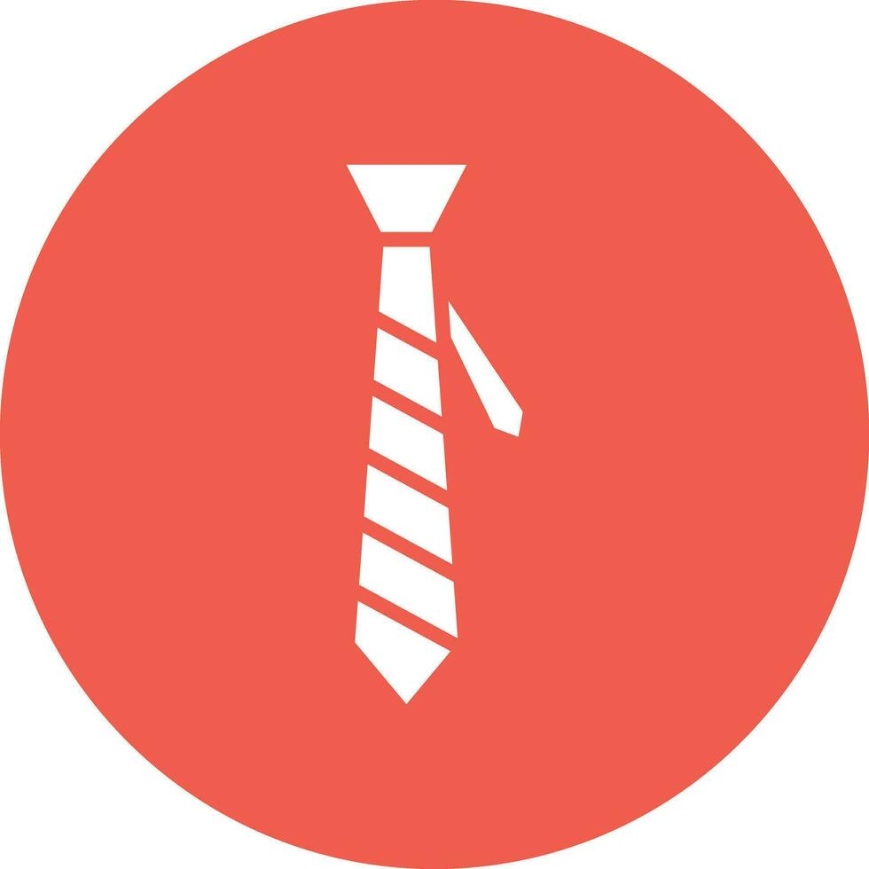 ilustración de diseño de icono de vector de corbata