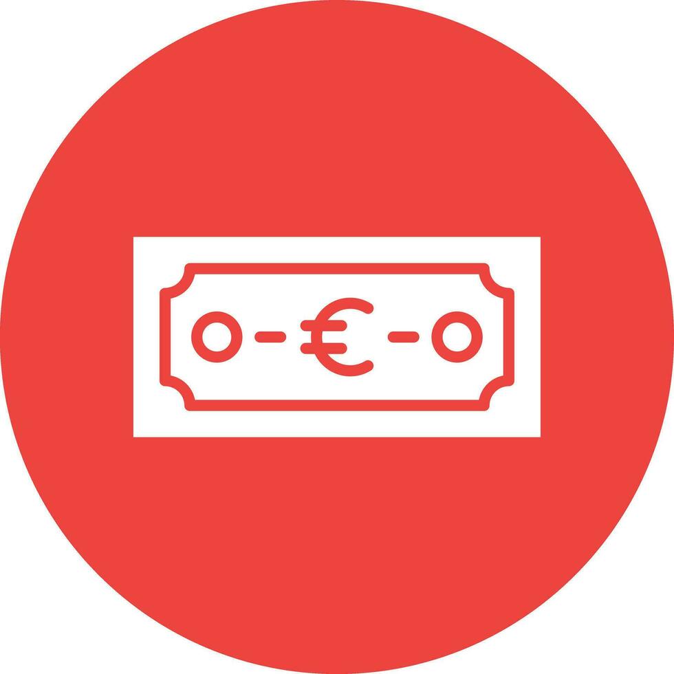 Euro Vector Icon Design Illustration