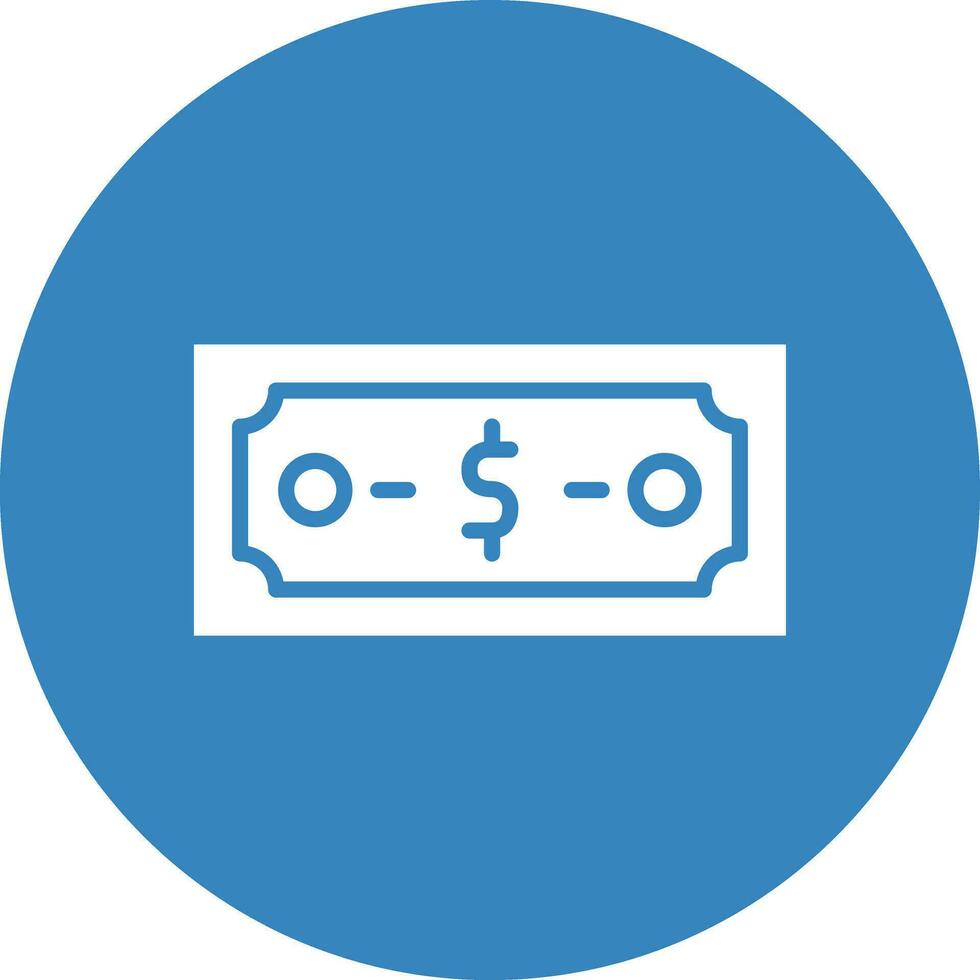 Dollar Vector Icon Design Illustration