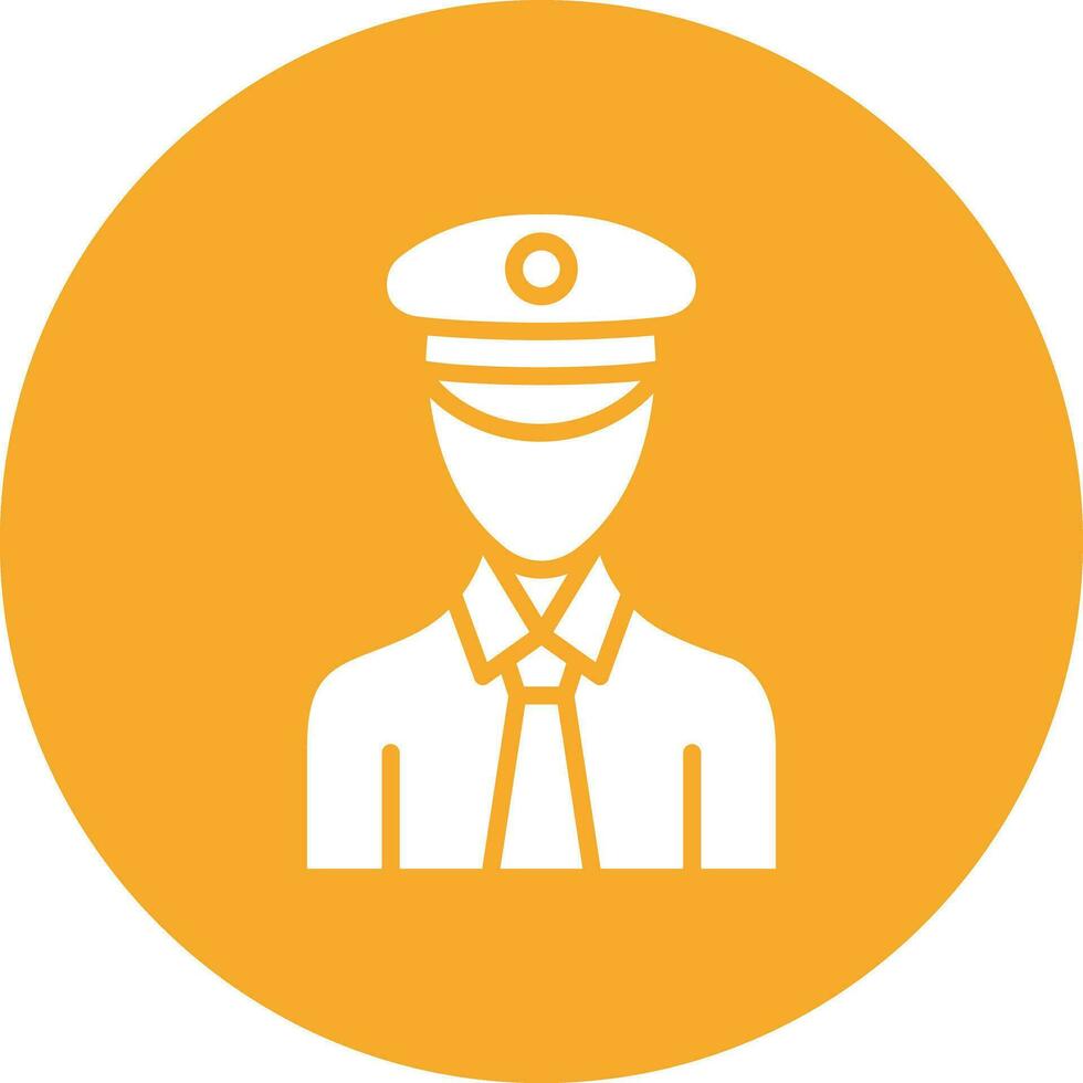 Pilot Vector Icon Design Illustration
