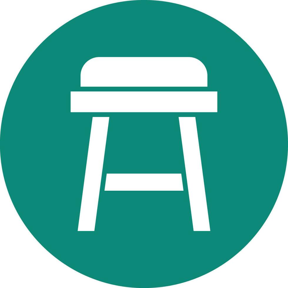 Stool Vector Icon Design Illustration