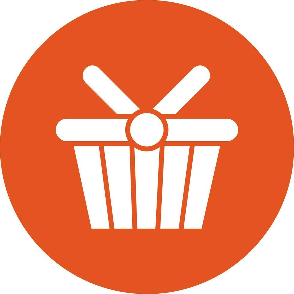 Shopping basket Vector Icon Design Illustration