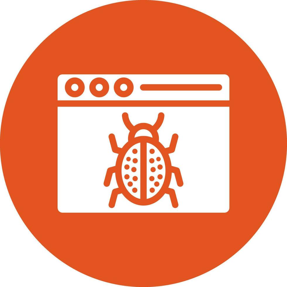 Bug Vector Icon Design Illustration