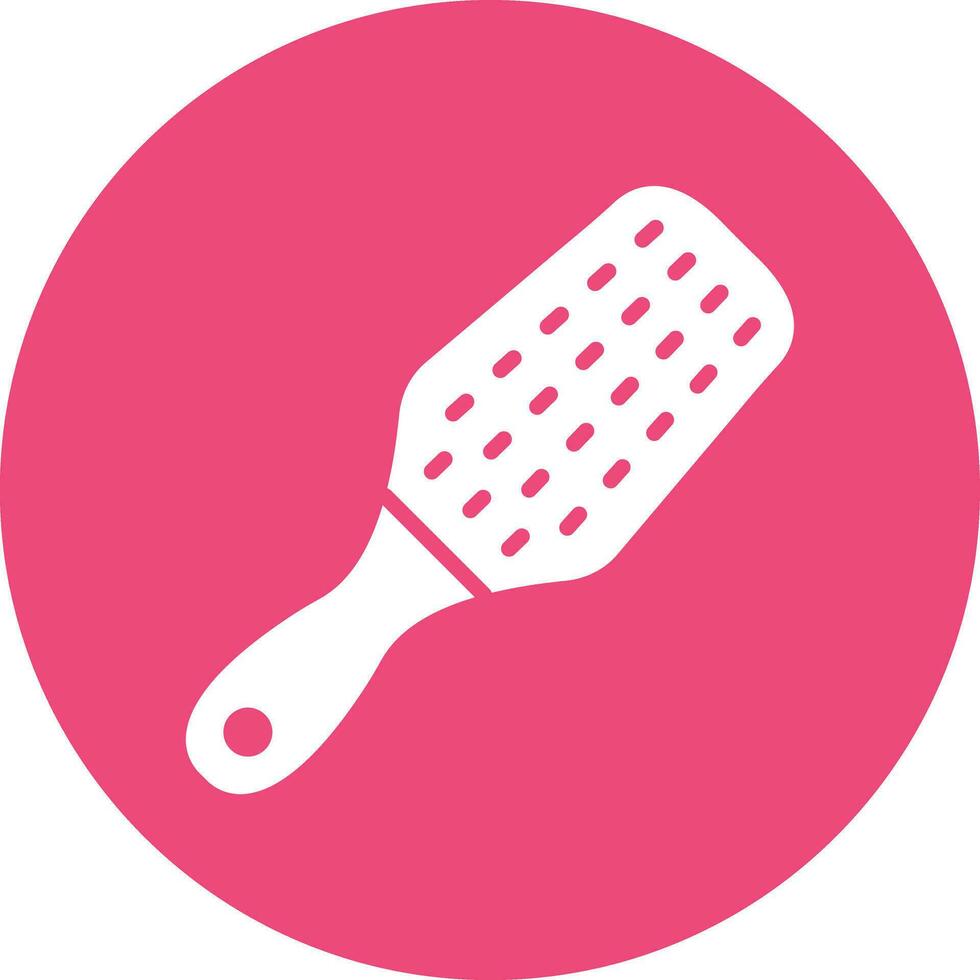 Hair brush Vector Icon Design Illustration