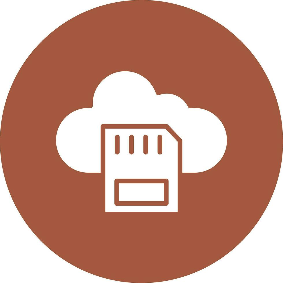 Sd card Vector Icon Design Illustration