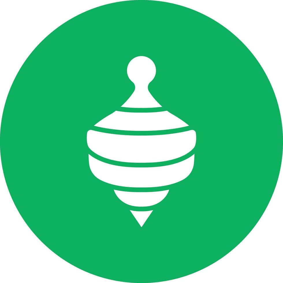 Spinning top Vector Icon Design Illustration