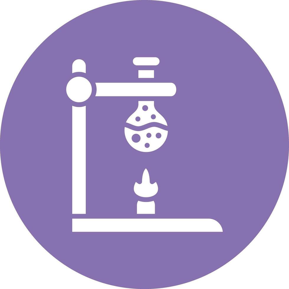 Bunsen burner Vector Icon Design Illustration