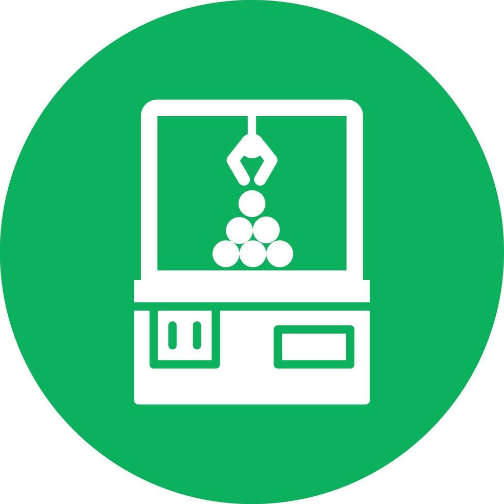 Crane machine Vector Icon Design Illustration