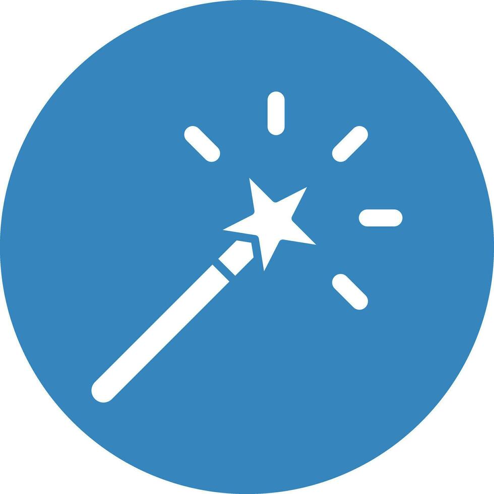 Magic wand Vector Icon Design Illustration