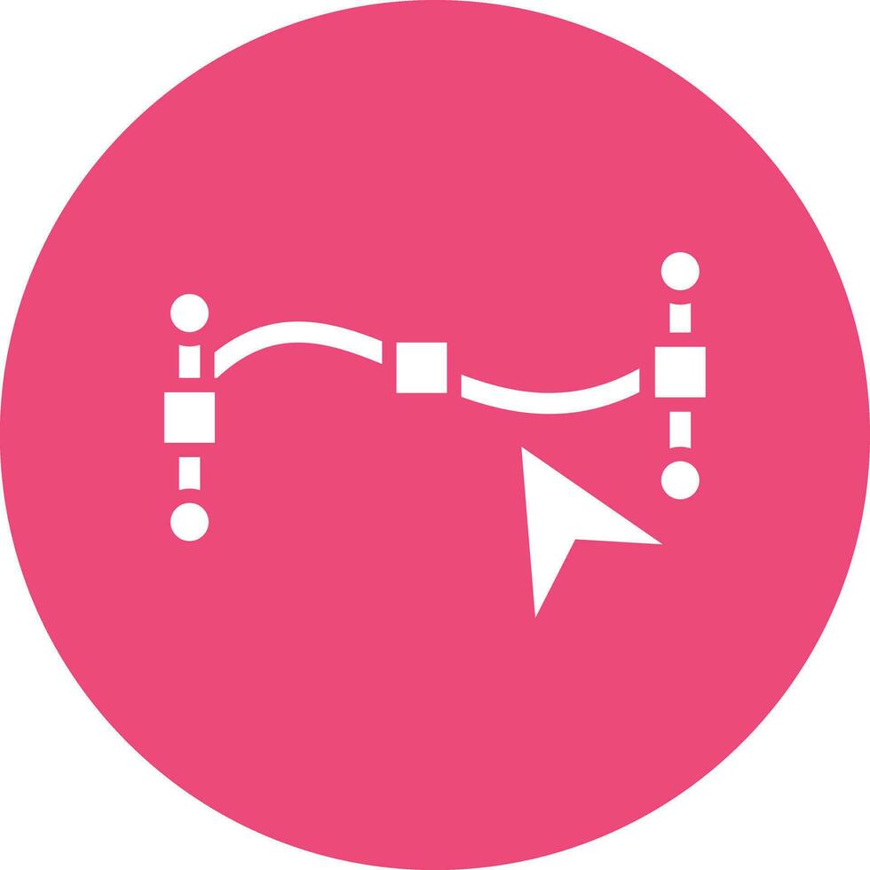 Path point Vector Icon Design Illustration