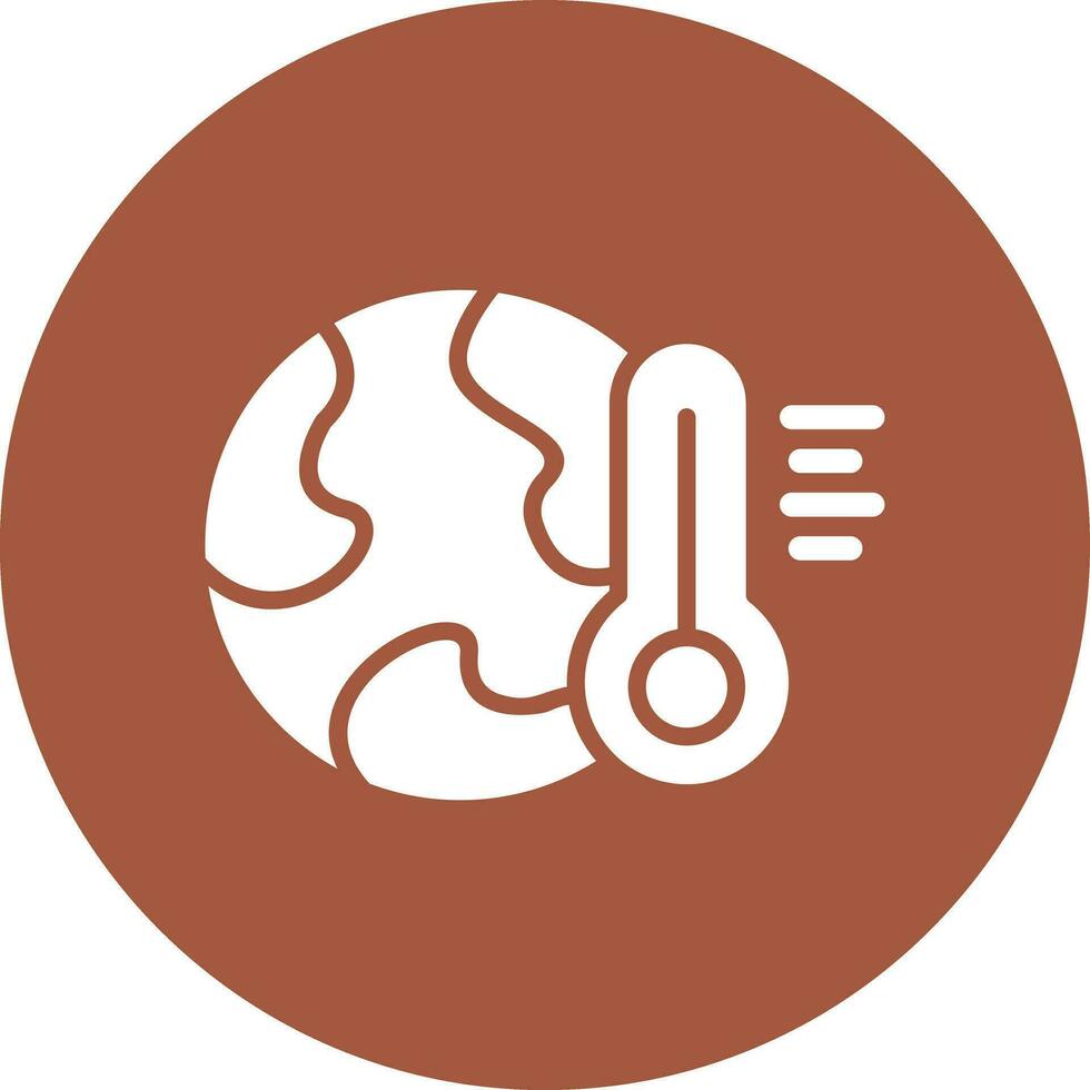 Global warming Vector Icon Design Illustration