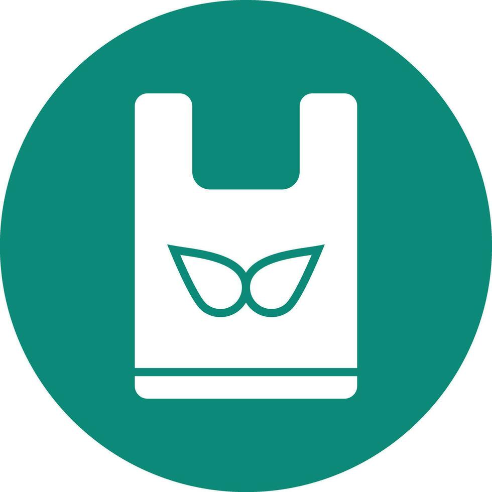 Plastic bag Vector Icon Design Illustration