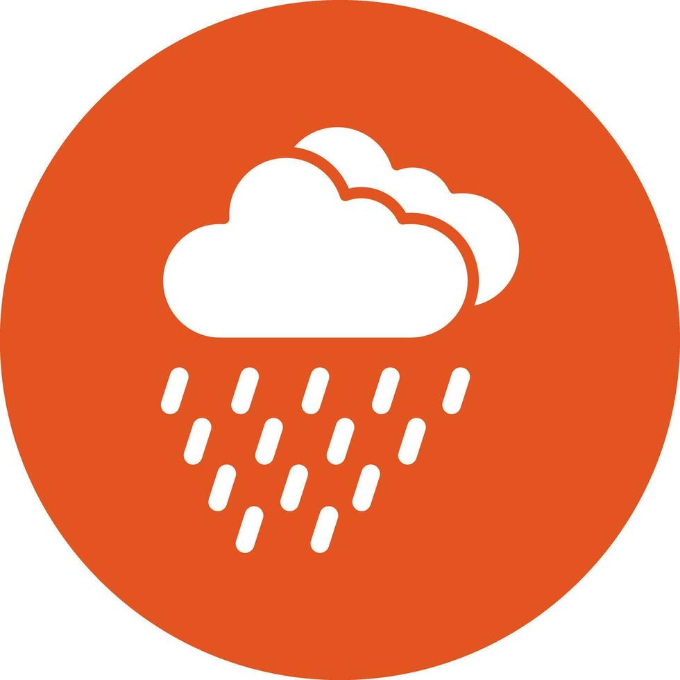 Rain Vector Icon Design Illustration