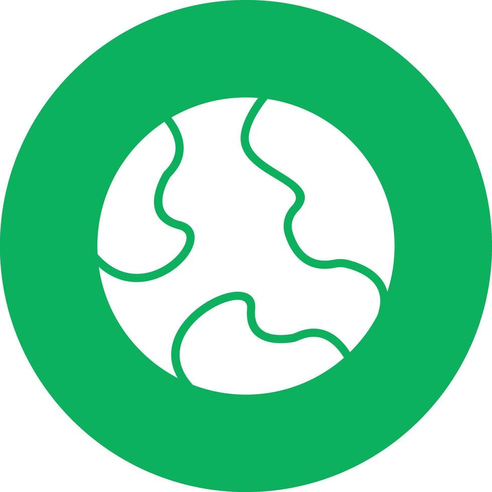 Earth Vector Icon Design Illustration