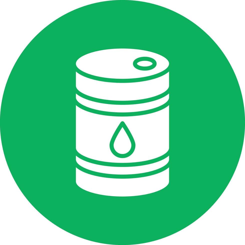 Oil barrel Vector Icon Design Illustration