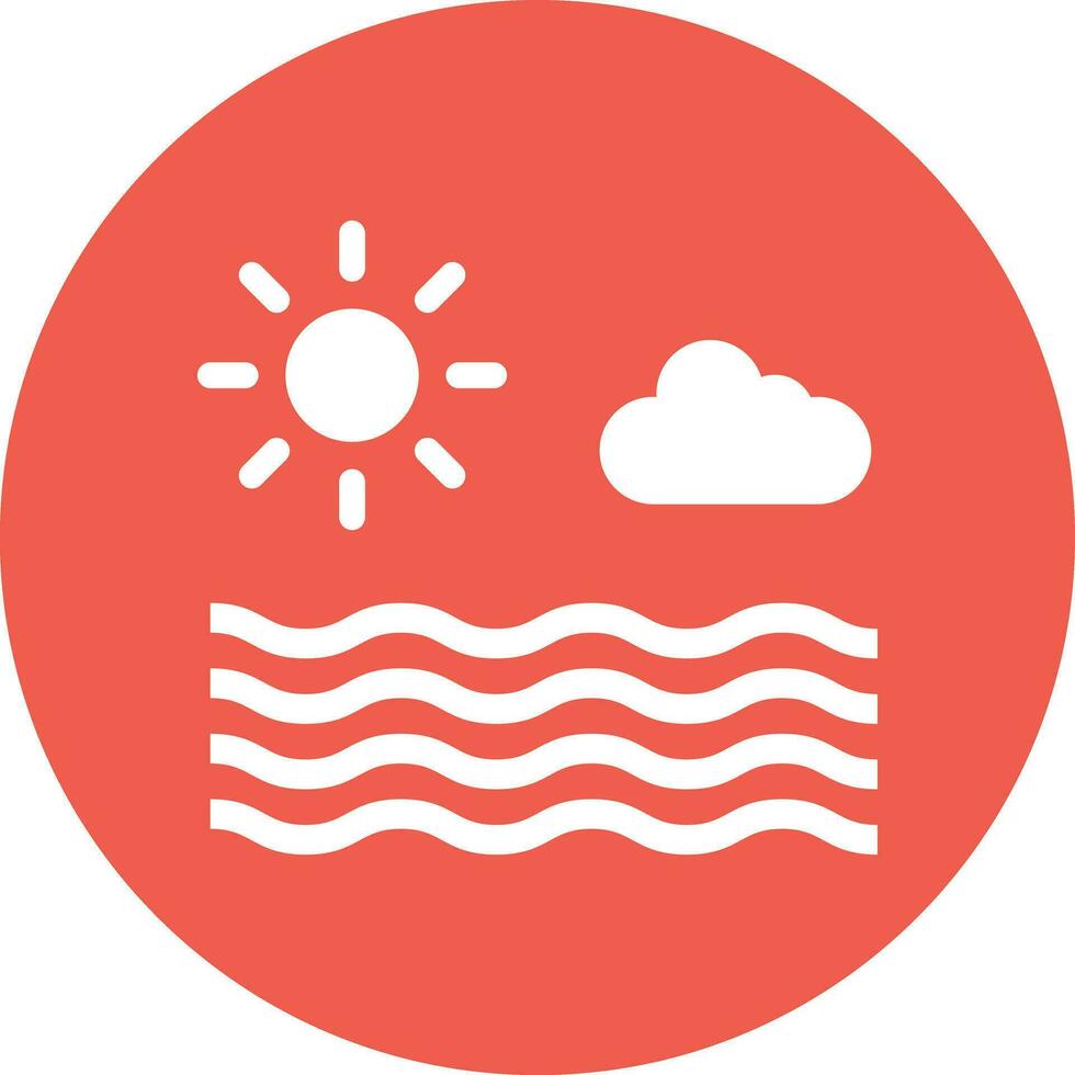 Sea Vector Icon Design Illustration