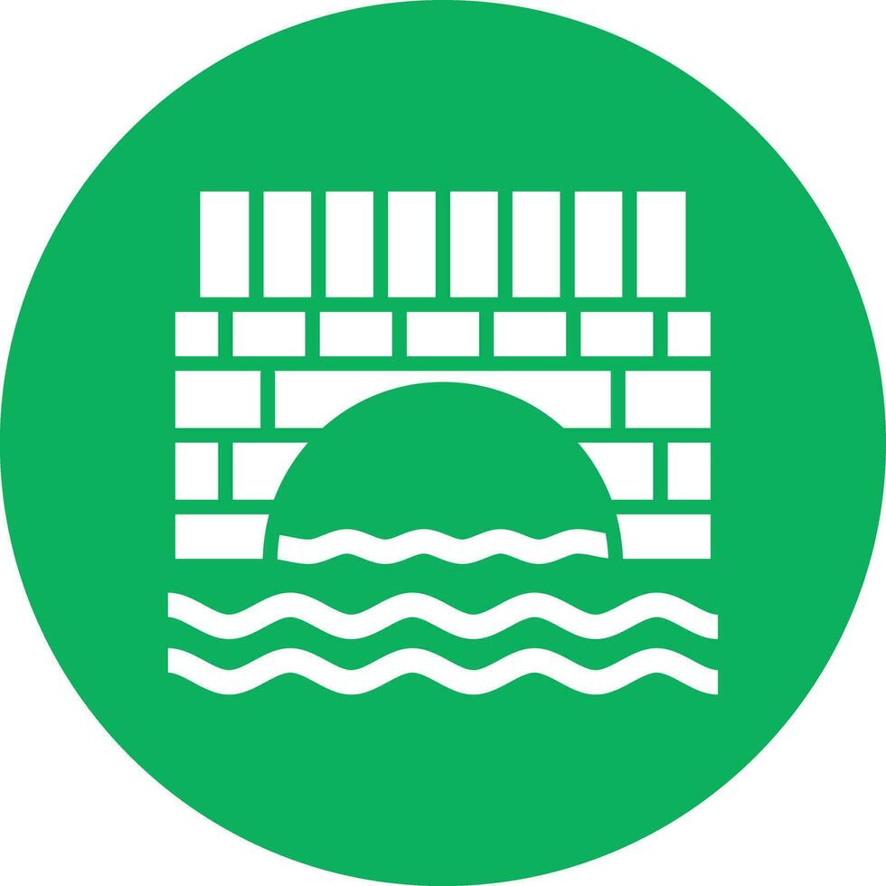 Bridge Vector Icon Design Illustration