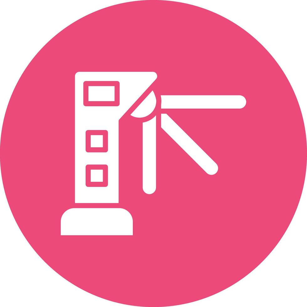 Turnstiles Vector Icon Design Illustration