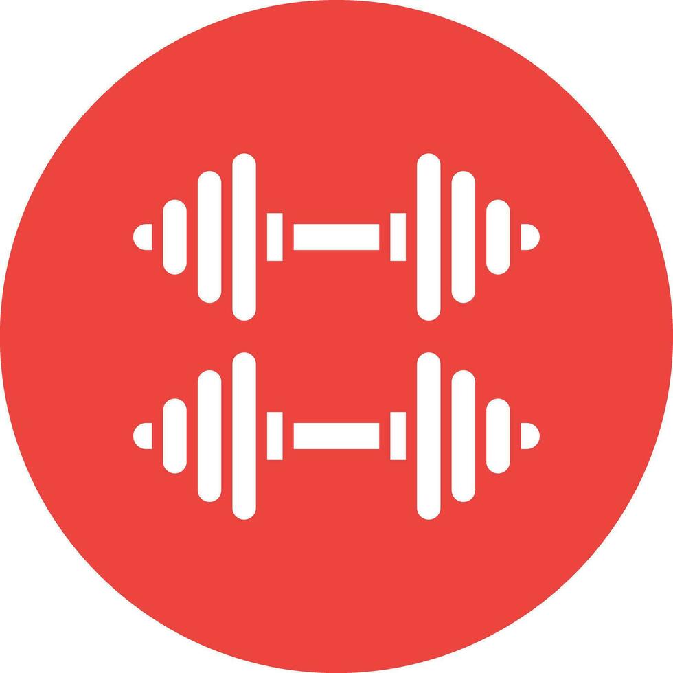 Dumbbells Vector Icon Design Illustration