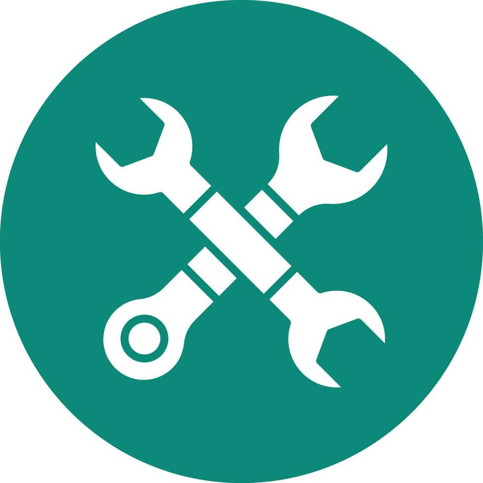 Wrench Vector Icon Design Illustration