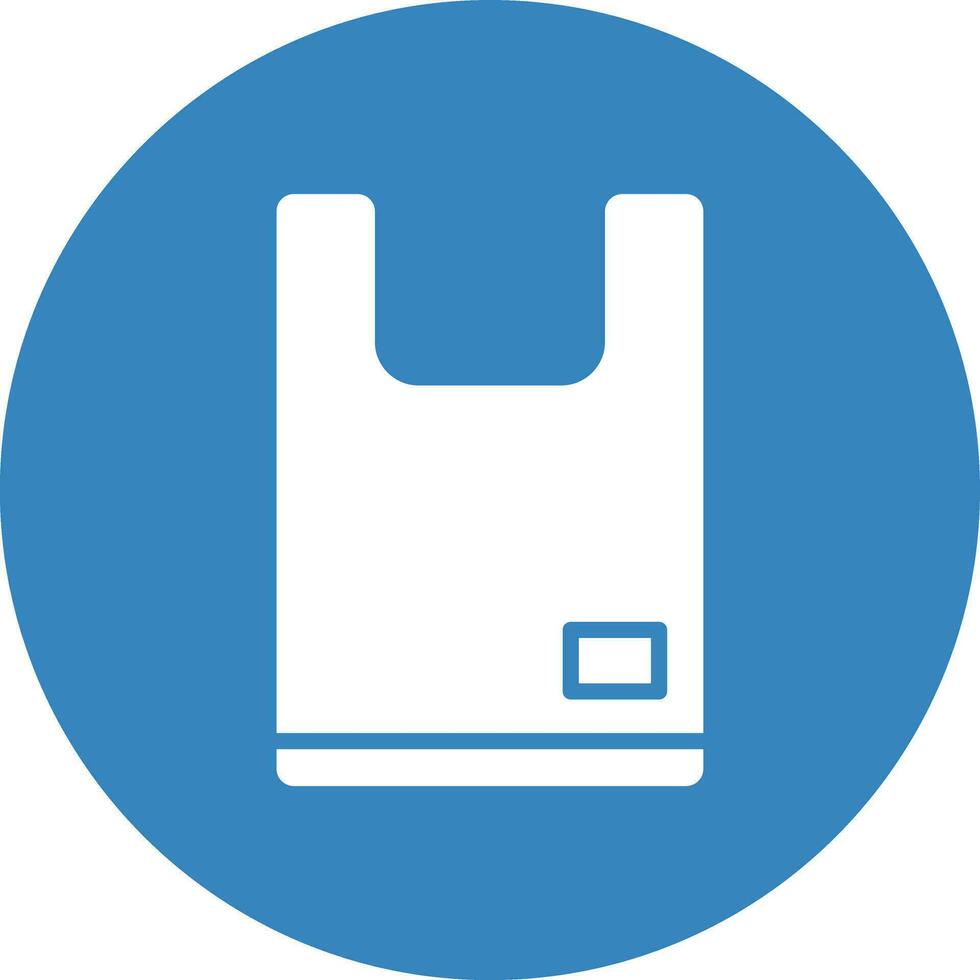 Plastic bag Vector Icon Design Illustration