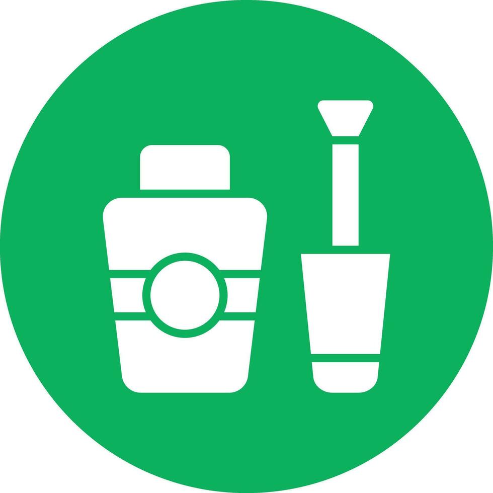 Nail brush Vector Icon Design Illustration
