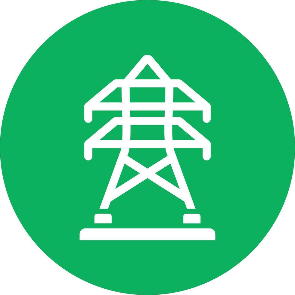 Electric tower Vector Icon Design Illustration