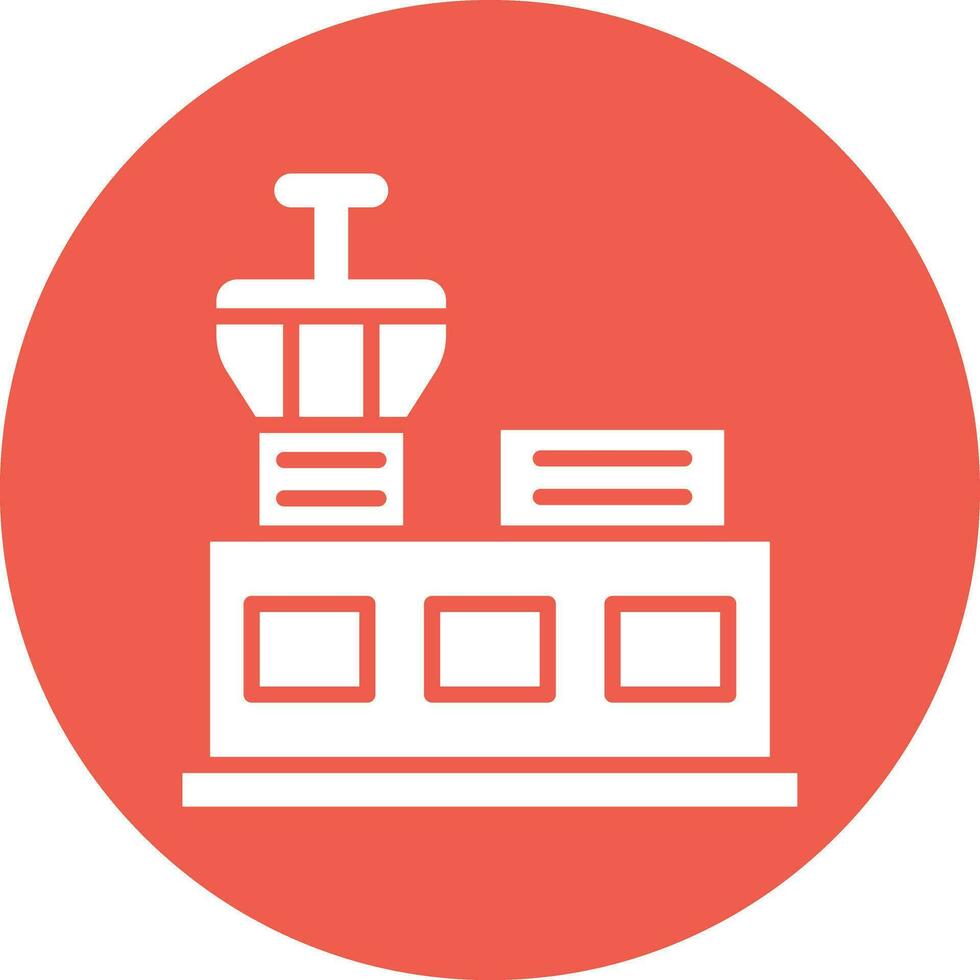 Airport Vector Icon Design Illustration