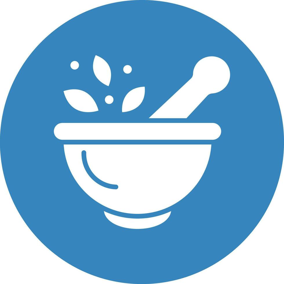 Mortar Vector Icon Design Illustration