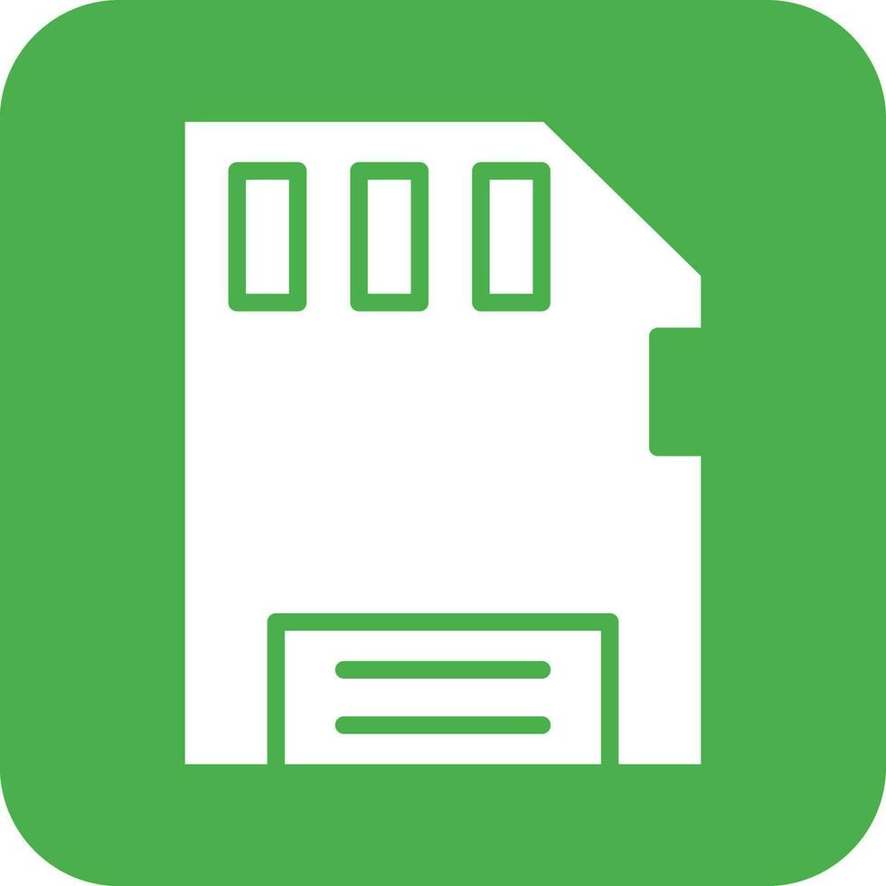 Micro Sd Vector Icon Design Illustration