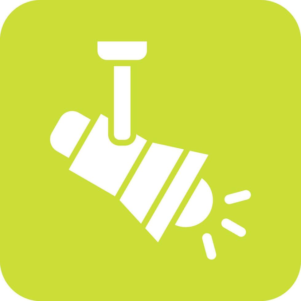 Spot Light Vector Icon Design Illustration