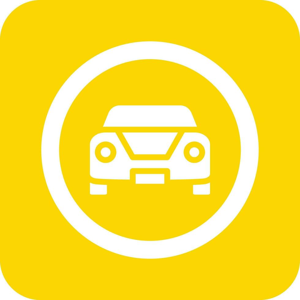 ilustración de diseño de icono de vector de tráfico de coche