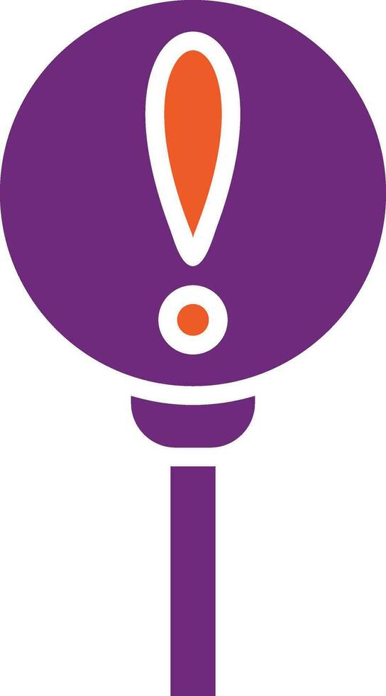 Warning Vector Icon Design Illustration