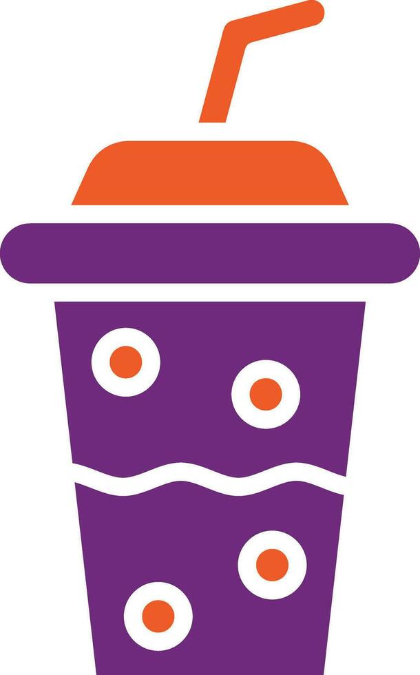 Plastic cup Vector Icon Design Illustration